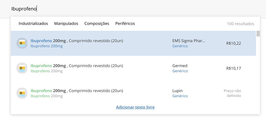 Prescrição de medicamentos usando Memed e assinatura digital